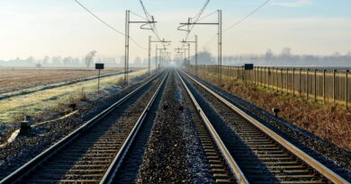 members of the Tyendinaga Mohawk Territory continue to block tracks 2 km away in protest against British Columbia's Coastal GasLink pipeline."