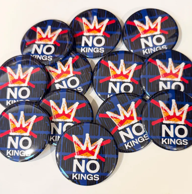 Protesters across the U.S. stage “No Kings” rallies opposing Donald Trump