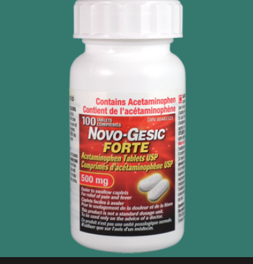 Health Canada issues public warning over acetaminophen recall